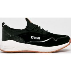Big Star - Buty. Czarne buty sportowe damskie BIG STAR, ze skóry. W wyprzedaży za 129,90 zł.