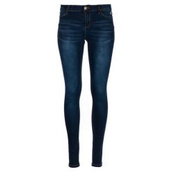 Desigual jeansy damskie Kentya 28 ciemnoniebieski. Niebieskie jeansy damskie Desigual. W wyprzedaży za 169,00 zł.