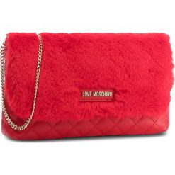 Torebka LOVE MOSCHINO - JC4300PP06KP150A Rosso. Czerwone torebki klasyczne damskie marki Love Moschino, z materiału. W wyprzedaży za 339,00 zł.