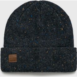 Quiksilver - Czapka. Niebieskie czapki męskie Quiksilver, na zimę, bez wzorów, z wełny. W wyprzedaży za 79,90 zł.