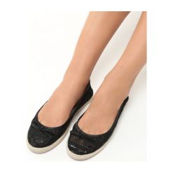 Tomsy damskie: Czarne Espadryle Master Key
