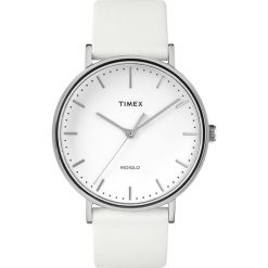 Timex - Zegarek TW2R26100. Białe zegarki damskie marki Timex, ze stali. W wyprzedaży za 299,90 zł.