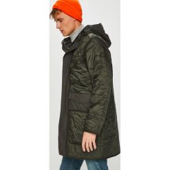 G-Star Raw - Parka. Szare płaszcze męskie G-Star RAW, xl, bez wzorów, z bawełny, retro, długie, z kapturem. W wyprzedaży za 999,90 zł.