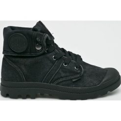 Palladium - Trampki. Niebieskie trampki męskie Palladium, bez wzorów, z materiału, na sznurówki. W wyprzedaży za 349,90 zł.
