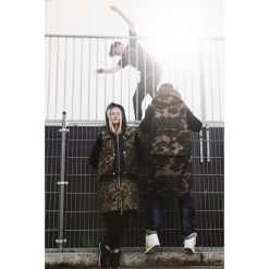 Płaszcze męskie: Płaszcz zimowy moro unisex