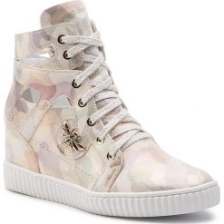 Sneakersy R.POLAŃSKI - 0854/M Moro Róż. Brązowe półbuty damskie R.Polański, ze skóry. Za 359,00 zł.