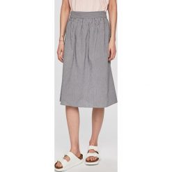 Vero Moda - Spódnica. Różowe spódniczki damskie Vero Moda, na co dzień, s, bez wzorów, z bawełny, casualowe, midi, rozkloszowane. W wyprzedaży za 69,90 zł.