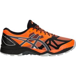 Buty Asics GEL Fuji Trabuco 6 M Czarno-Pomarańczowe. Pomarańczowe buty sportowe męskie Asics, bez zapięcia, do biegania. Za 249,99 zł.