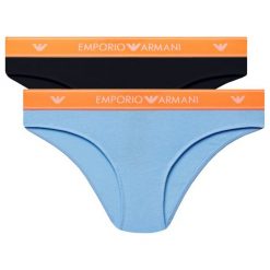 Komplet 2 par fig klasycznych Emporio Armani Underwear 163334 9P317 02639. Figi damskie Emporio Armani Underwear, xs, bez wzorów. W wyprzedaży za 99,00 zł.