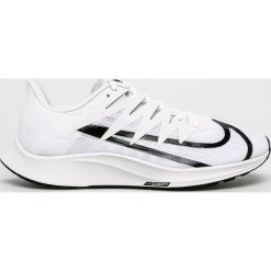 Nike - Buty Zoom Rival Fly. Białe buty sportowe damskie Nike, bez wzorów, z gumy, sportowe, nike zoom. W wyprzedaży za 269,90 zł.