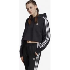 Adidas Originals Bluza Czarny. Czarne bluzy damskie adidas Originals, z haftami, z bawełny, bez rękawów, bez kaptura. Za 204,95 zł.