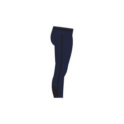 Rybaczki Gym & Pilates 520 damskie. Niebieskie rybaczki damskie DOMYOS, s, bez wzorów, z elastanu. Za 54,99 zł.