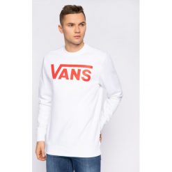 Bluza Vans Classic Crew VN0A456AKSF1. Białe bluzy męskie Vans, s, bez wzorów, z bawełny, bez kołnierzyka, bez rękawów, bez kaptura. W wyprzedaży za 179,00 zł.