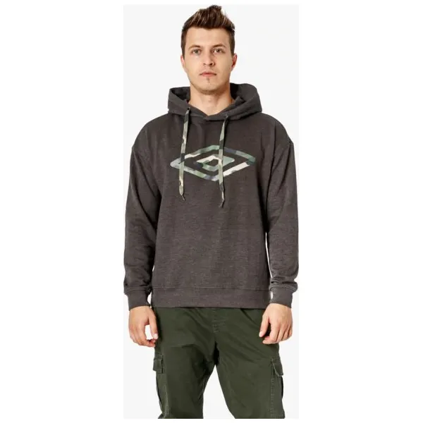 Umbro Bluza Opal , szary, rozmiar L. Szare bluzy męskie Umbro, m, bez wzorów, z bawełny, sportowe, z kapturem, bez rękawów, bez kaptura. W wyprzedaży za 47,99 zł.