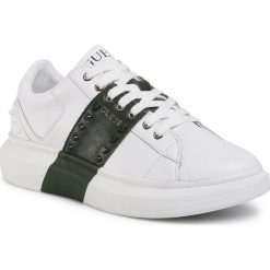 Sneakersy GUESS - FM7SAI LEA12 WHIGR. Białe sneakersy męskie Guess, bez zapięcia. Za 529,00 zł.
