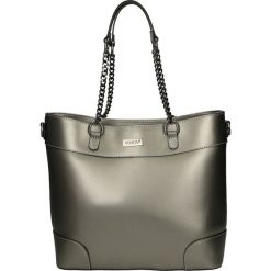Torba - 153-5-O R ANT. Czarne torebki klasyczne damskie Venezia, ze skóry. Za 359,00 zł.