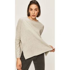 Answear - Bluza. Szare bluzy damskie ANSWEAR, s, bez wzorów, z bawełny, bez rękawów, z kapturem. Za 99,90 zł.