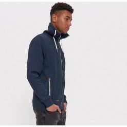 Rozpinana bluza basic - Granatowy. Niebieskie bluzy męskie House, s, bez wzorów, bez kołnierzyka, bez rękawów, bez kaptura. Za 129,99 zł.