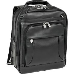 Mcklein Lincoln Park skórzany plecak z odpinanymi ramionami, torba na laptopa 15,4". Torby męskie skórzane Mcklein, w paski, ze skóry, eleganckie, na ramię. Za 1224,02 zł.