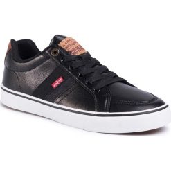 Tenisówki LEVI'S - Turner 229171-794-159 Regular Black. Czarne półbuty męskie Levi's®, na co dzień, bez wzorów, z gumy, bez zapięcia. Za 209,00 zł.