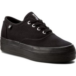 Tenisówki ALTERCORE - HF01-LOW Black. Czarne półbuty damskie Altercore, na co dzień, bez wzorów, z gumy, bez obcasa, na płaskiej podeszwie, bez zapięcia. Za 139,00 zł.