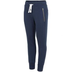 Spodnie dresowe damskie: 4f Spodnie sportowe damskie granatowe r. XS (H4Z17-SPDD003NAVY)