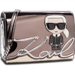 Torebka KARL LAGERFELD - 86KW3082 Multi. Brązowe listonoszki damskie marki KARL LAGERFELD, ze skóry ekologicznej. Za 1129,00 zł.