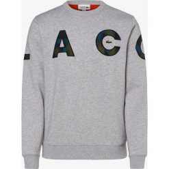 Lacoste - Męska bluza nierozpinana, szary. Szare bluzy męskie Lacoste, m, z napisami, z bawełny, bez kołnierzyka, bez rękawów, bez kaptura. Za 499,95 zł.