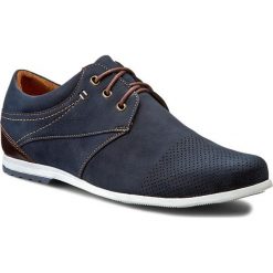 Derby męskie: Półbuty LASOCKI FOR MEN - 4496 Granatowy