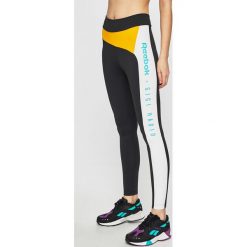 Reebok Classic - Legginsy x Gigi Hadid. Czarne spodnie damskie Reebok Classic, s, bez wzorów, z elastanu. W wyprzedaży za 159,90 zł.
