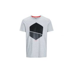 T-shirty z krótkim rękawem Jack Jones 12132172 NOLAN. Szare t-shirty męskie Jack & Jones, m, bez wzorów, bez kołnierzyka, krótkie. Za 64,85 zł.