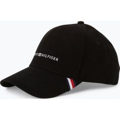 Tommy Hilfiger - Męska czapka z daszkiem, niebieski. Niebieskie czapki męskie TOMMY HILFIGER, w paski, z bawełny, klasyczne. Za 179,95 zł.