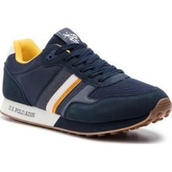 Sneakersy U.S. POLO ASSN. - Julius FLASH4088S9/SN1 Dkbl. Niebieskie sneakersy męskie U.S. Polo Assn., na co dzień, bez wzorów, z zamszu, eleganckie, bez zapięcia. W wyprzedaży za 239,00 zł.