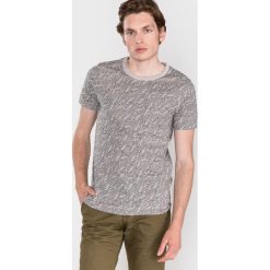 Jack & Jones Ron Koszulka Szary. Szare podkoszulki męskie Jack & Jones, s, bez wzorów, z bawełny, bez kołnierzyka, krótkie. Za 88,95 zł.