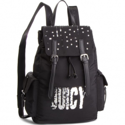 Plecak JUICY BY JUICY COUTURE - Kinney JCH0106 Black Seq. Czarne plecaki damskie marki Juicy by Juicy Couture, z materiału, klasyczne. Za 349,00 zł.