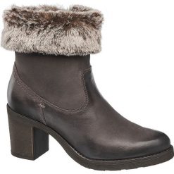 Ciemnobrązowe botki damskie 5th Avenue z futerkiem 5th Avenue brązowe. Pomarańczowe botki damskie 5th Avenue, ze skóry, bez obcasa, na obcasie, na zamek. Za 167,00 zł.