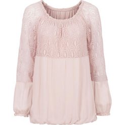 Bluzki damskie: Bluzka shirtowa bonprix stary róż
