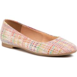 Baleriny BALDACCINI - 1472500 Kratka Multi Beż/C. Brązowe baleriny damskie Baldaccini, w kratkę, ze skóry. Za 239,00 zł.