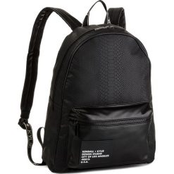 Plecak KENDALL + KYLIE - HBKK-319-0004-80 Noir Melange/Black Mix. Czarne torby męskie skórzane KENDALL + KYLIE, bez wzorów, ze skóry ekologicznej. Za 339,00 zł.