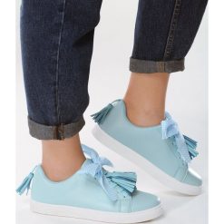 Niebieskie Buty Sportowe True Sadness. Niebieskie buty sportowe damskie Multu, bez wzorów, sportowe. Za 29,99 zł.