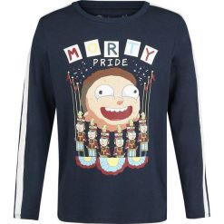 Rick And Morty Morty Pride Bluza damska ciemnoniebieski. Niebieskie bluzy damskie marki Rick And Morty, l, z nadrukiem, bez rękawów, bez kaptura. Za 54,90 zł.