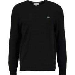 Swetry klasyczne męskie: Lacoste Sweter schwarz