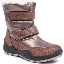 Śniegowce PRIMIGI - GORE-TEX 4381211 D Ciocc. Pomarańczowe śniegowce dziewczęce Primigi, bez zapięcia. W wyprzedaży za 299,00 zł.