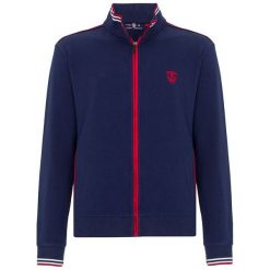 Jimmy Sanders Bluza Męska Xl Ciemny Niebieski. Niebieskie bluzy męskie marki Jimmy Sanders, xl. W wyprzedaży za 139,00 zł.