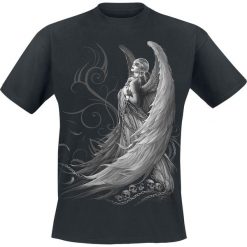 Spiral Captive Spirit T-Shirt czarny. Czarne koszulki męskie Spiral, l, z nadrukiem, z bawełny, z okrągłym kołnierzem. Za 74,90 zł.
