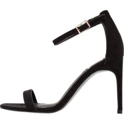 Sandały damskie: Miss Selfridge CHERRY Sandały na obcasie black