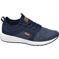 Sneakersy damskie Bench niebieskie. Niebieskie sneakersy damskie Bench, z materiału. Za 139,90 zł.