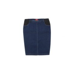 Spódnica damska jeansowa, ciążowa. Niebieskie spódniczki damskie TXM, bez wzorów, z jeansu, moda ciążowa. Za 39,99 zł.