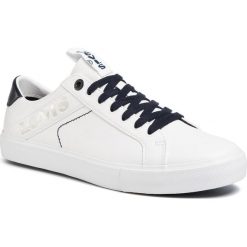 Tenisówki LEVI'S - Woodward L 230667-1964-51 Regular White. Białe półbuty męskie na co dzień, bez wzorów, z gumy, bez zapięcia. Za 259,00 zł.