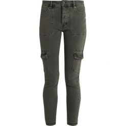 Free People UTILITY Jeans Skinny Fit moss. Szare jeansy damskie marki Free People, bez wzorów, z elastanu. Za 409,00 zł.